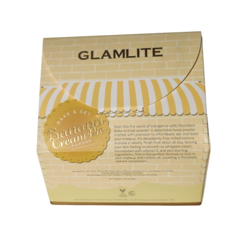 Glamlite Banana Cream Pie Bake & Set Face Powder - Picture 2 of 4